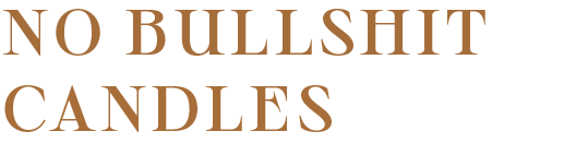 No Bullshit Candles logo